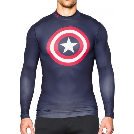 under armour t shirt captain america