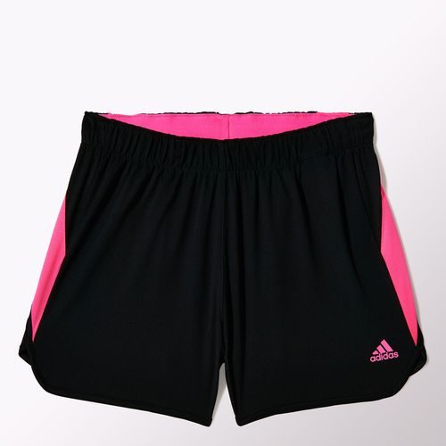 black and pink adidas shorts