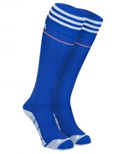 blue adidas football socks