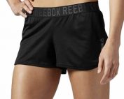 Women's Reebok Shorts - Les Mills Mesh Shorts - Black